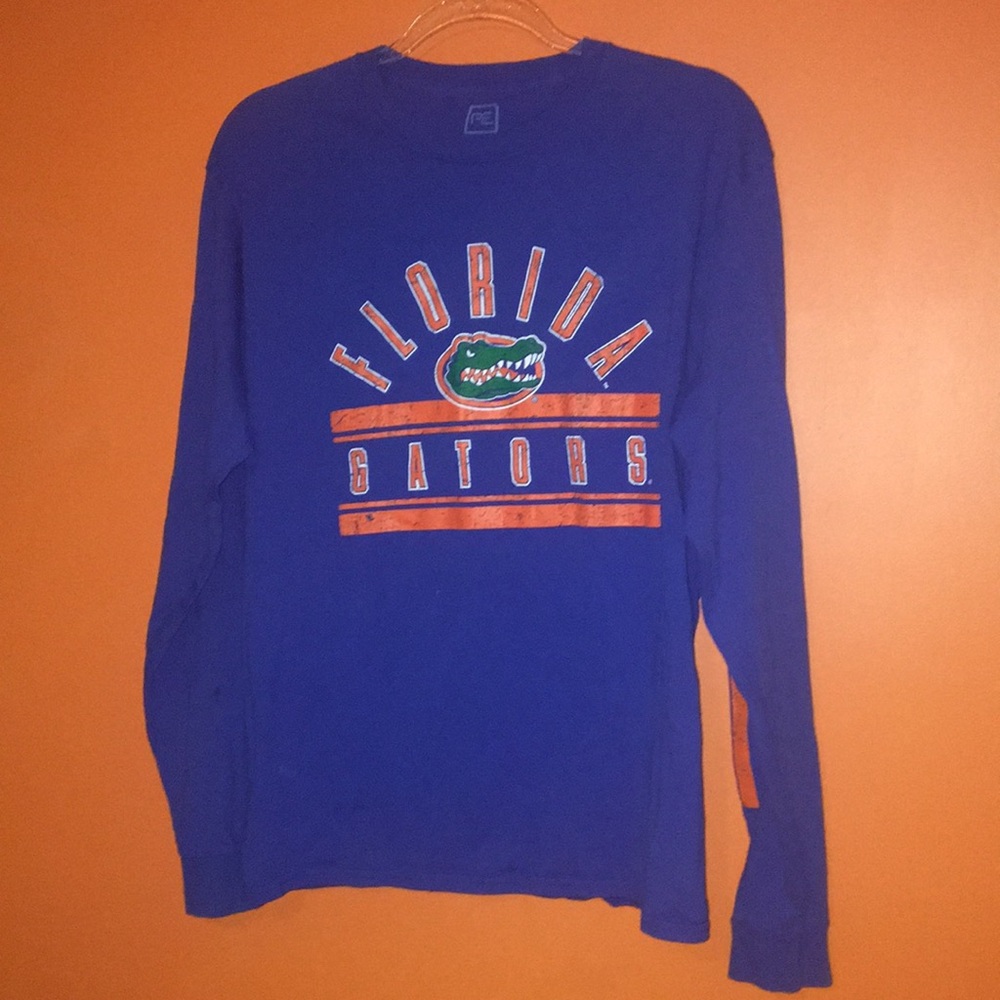 Blue Florida Gators Long Sleeve Shirt Woman’s Medium 8/10 w Free Pencil Case - Picture 12 of 12